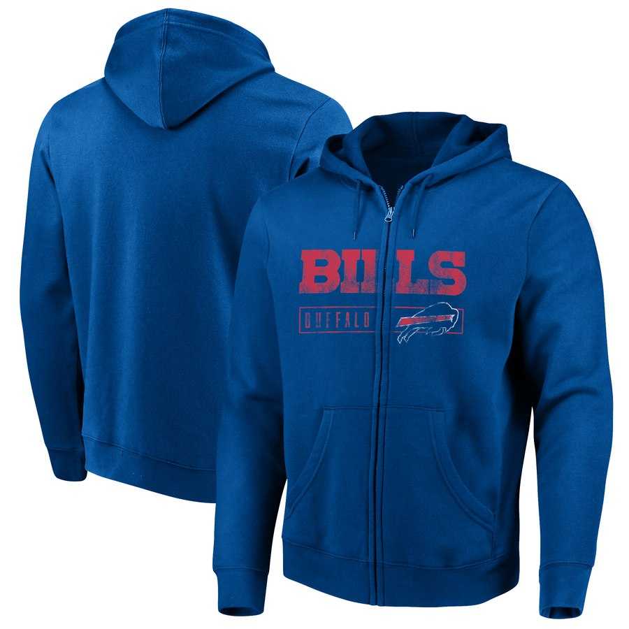 Men's Buffalo Bills Majestic Hyper Stack Full Zip Hoodie Royal,We sell and wholesale Men's Buffalo Bills Majestic Hyper Stack Full Zip Hoodie Royal on line form chian!
